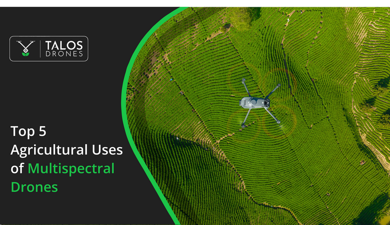 Top 5 Uses of Multispectral Drones in Agriculture with DJI Mavic 3M
