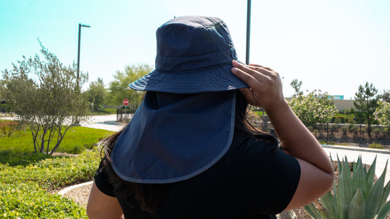 Talos SunGuard Hat (Blue-Grey)